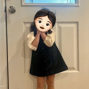 J.Crew (Crewcuts) Pinafore Cord Dress 2T